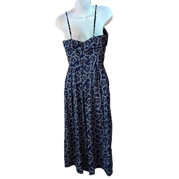 Unique Vintage Tropical Floral Wide Leg Jumpsuit Jumper Sz Small 4 - Picture 4 of 8